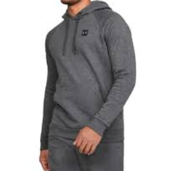 Under Armour Other - Under Armour Men's UA Rival Fleece Hoodie Color Dark Gray Size Small